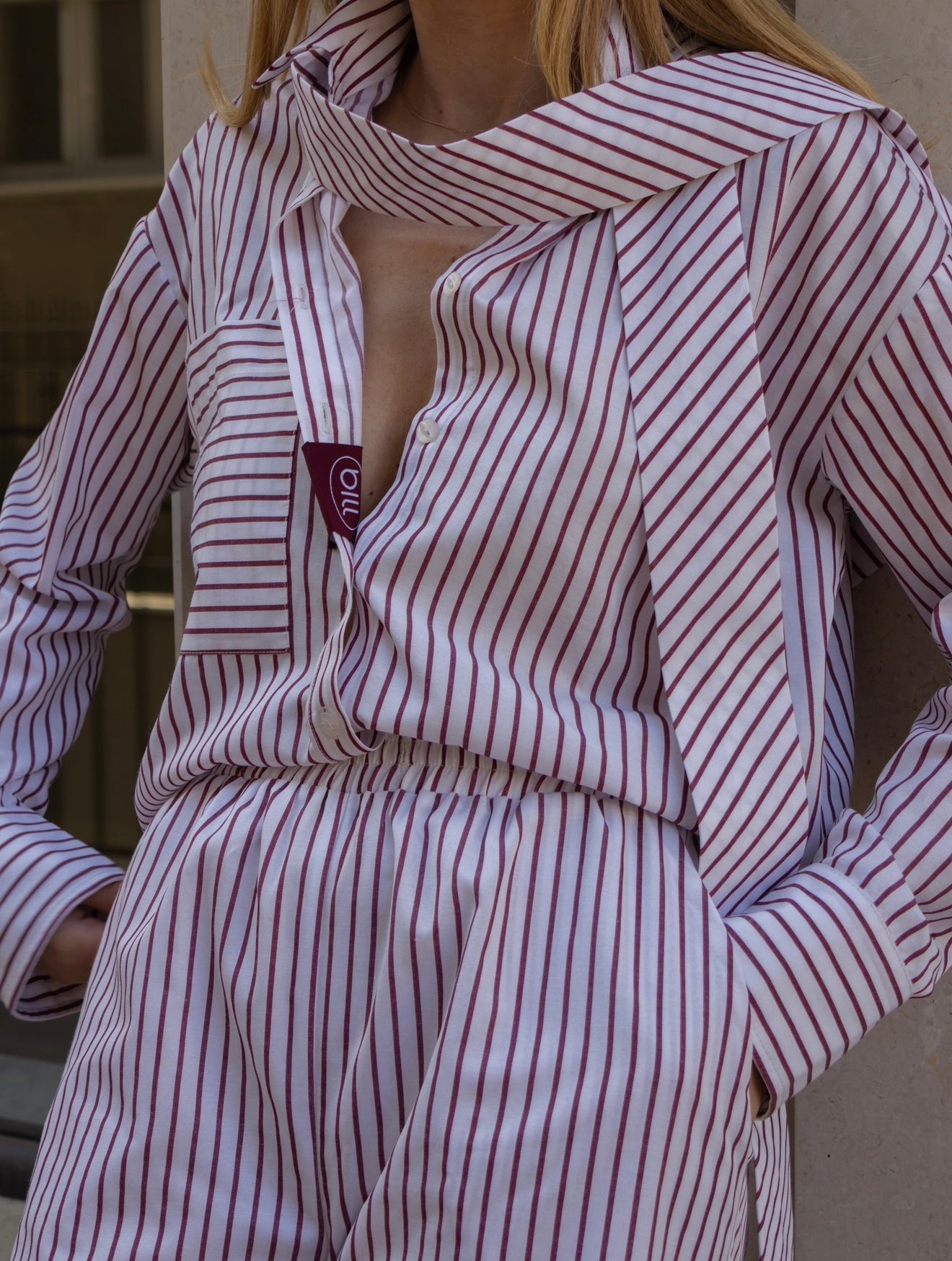 Burgundy set