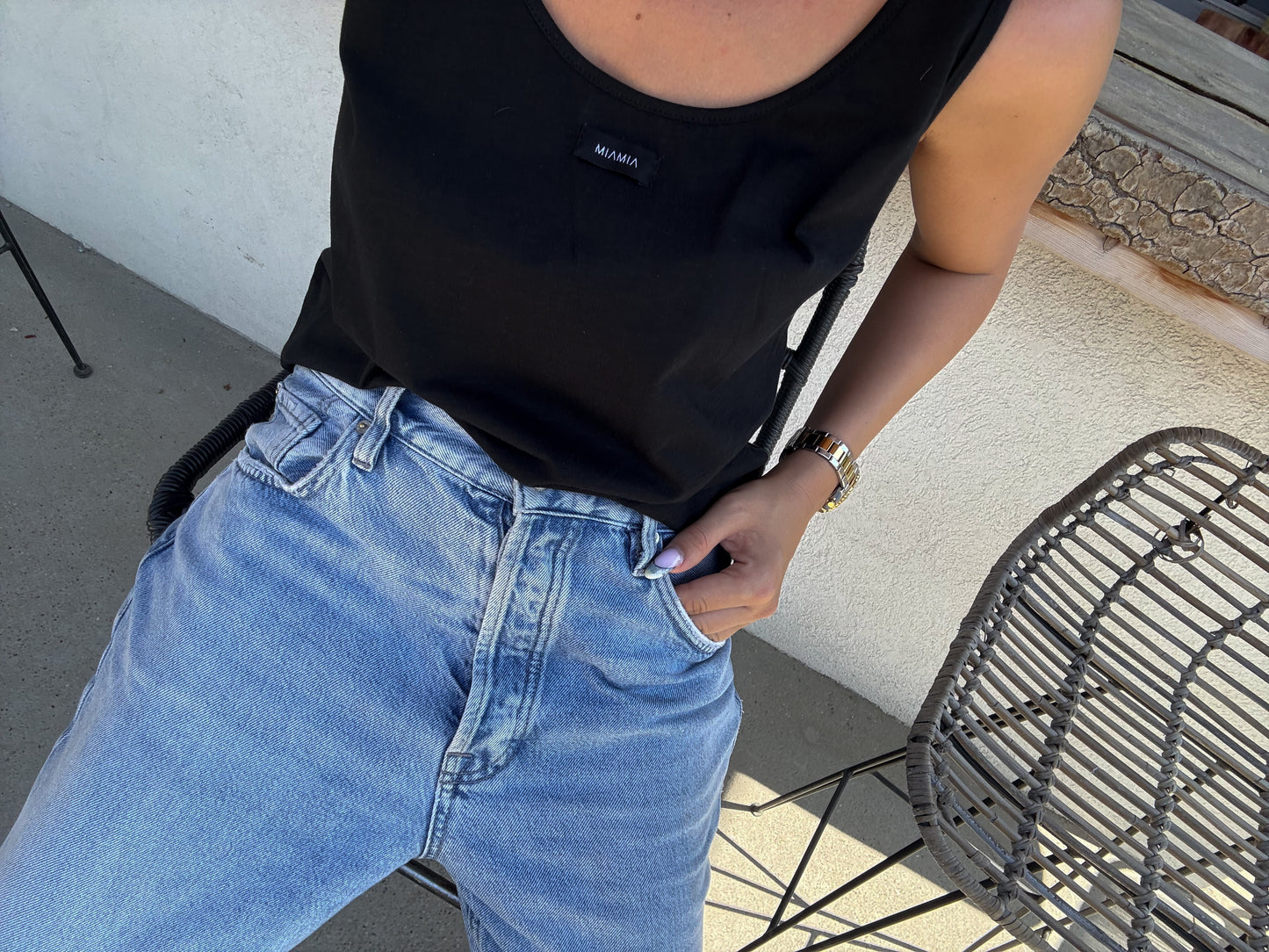 Majica na bretele Pure Minimal